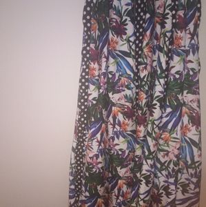 Cupio skirt size small multiclored